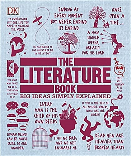 The Literature Book: Big Ideas Simply Explained (Hardcover)