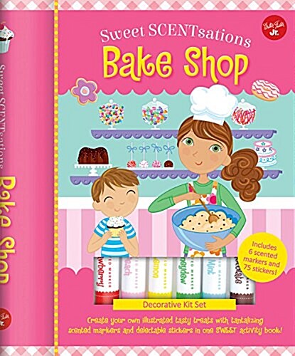 Bake Shop: Create Your Own Illustrated Tasty Treats with Tantalizing Scented Markers and Delectable Stickers in One Sweet Activit (Spiral)