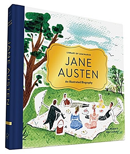 Library of Luminaries: Jane Austen: An Illustrated Biography (Hardcover)