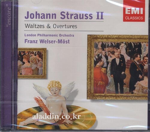 [수입] Johann Strauss 2 - Waltzes & Overtures / Franz Welser-Most