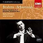 [중고] Johannes Brahms / Robert Schumann - Symphoy No.4