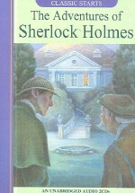 Classic Starts: The Adventures of Sherlock Holmes  (Hardcover + CD 2장)