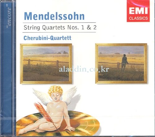 [수입] Felix Mendelssohn - String Quartets Nos.1 & 2 / Cherubini Quartett