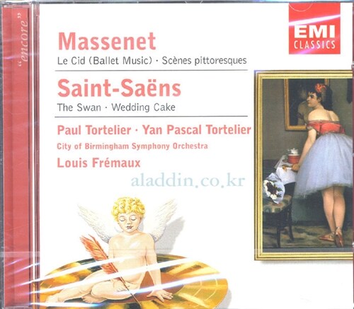 [수입] Jules Massenet / Camille Saint-Saens - Orchestral Works Etc / Tortelier / Fremaux