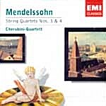 [수입] Felix Mendelssohn - String Quartets No.3 & 4 / Cherubini Quartett