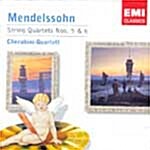 [수입] Felix Mendelssohn - String Quartets 5 & 6 / Cherubini Quartett