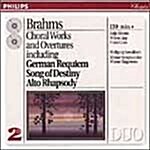[수입] Johannes Brahms - A German Requiem / Choral Works / Sawallisch