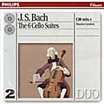 [중고] Johann Sebastian Bach - Cello Suites / Gendron