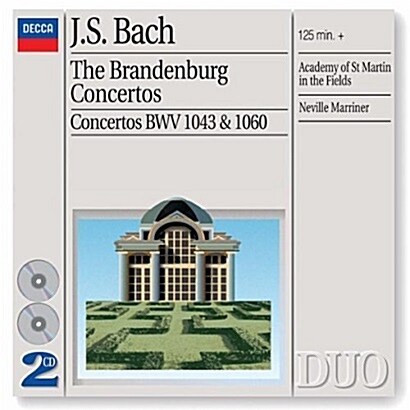 [수입] 바흐 : 브란덴부르크 협주곡 전곡, 두 대의 바이올린을 위한 협주곡  BWV1043 외 [2 for 1]
