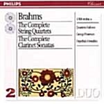 Johannes Brahms - Complete String Quartet & Clarinet Sonatas