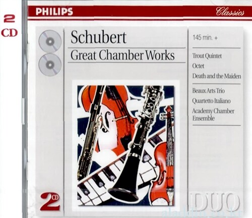 [중고] Franz Schubert - Great Chamber Works