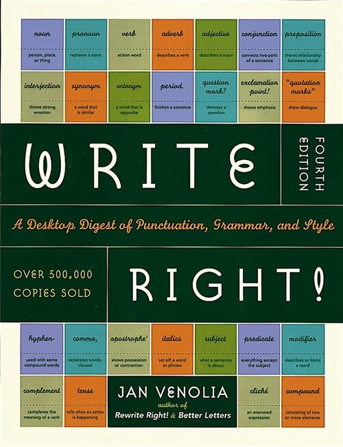 [중고] Write Right!: A Desktop Digest of Punctuation, Grammar, and Style (Paperback, 4, Revised)