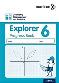 Numicon: Geometry, Measurement and Statistics 6 Explorer Progress Book (Paperback)
