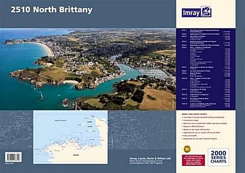 Imray Chart Pack 2510 : North Brittany (Paperback)