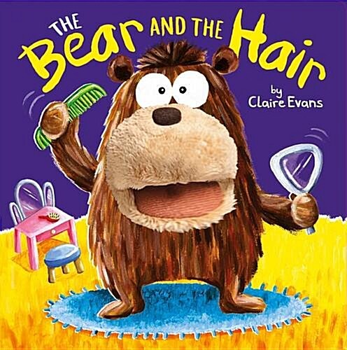 The Bear and the Hair (Board Book)
