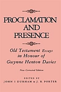 Proclamation and Presence (Hardcover, New, Subsequent)