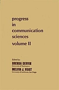 Progress in Communication Sciences, Volume 2 (Hardcover)