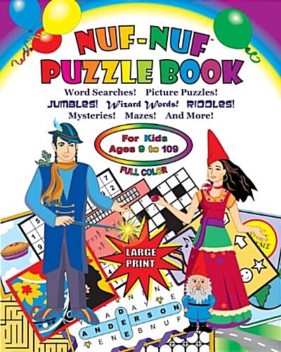 Nuf-Nuf Puzzle Book Full Color (Paperback)