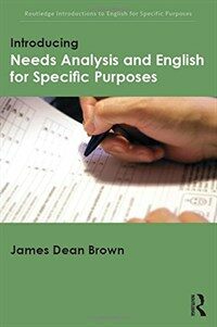 Introducing needs analysis and English for specific purposes