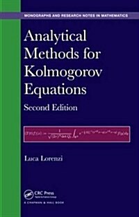 Analytical Methods for Kolmogorov Equations (Hardcover, 2)