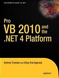 Pro VB 2010 and the .NET 4 Platform (Paperback)