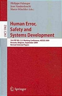 Human Error, Safety and Systems Development (Paperback)