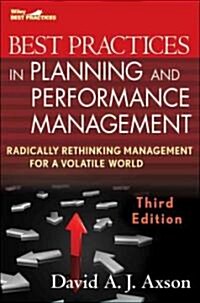 Best Practices in Planning and Performance Management: Radically Rethinking Management for a Volatile World (Hardcover, 3)