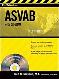 CliffsNotes ASVAB (Paperback, CD-ROM)