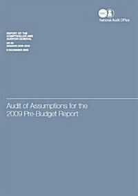 Audit of Assumptions for the 2009 Pre-budget Report (Paperback)