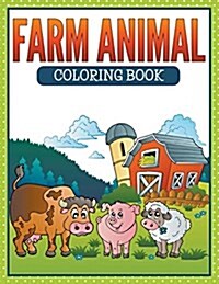 Farm Animal Coloring Book (Paperback)