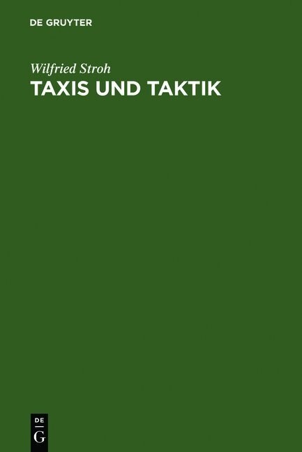 Taxis Und Taktik (Hardcover, Reprint 2011)