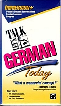 Lets Talk German Today with Book (Lets Talk Today) (Audio Cassette)