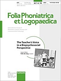 The Teachers Voice in a Biopsychosocial Perspective (Paperback)