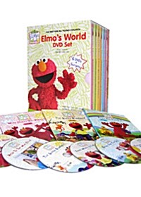 Elmos World 엘모 월드 DVD 세트 (DVD 6장 + 스크립트 3권)