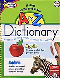 My First Wipe-Off A to Z Dictionary (Paperback, Spiral)