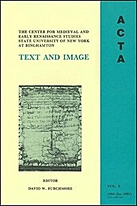 ACTA Volume #10: Text and Image (Paperback)