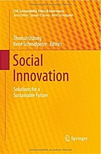 Social Innovation: Solutions for a Sustainable Future (Paperback, 2013)