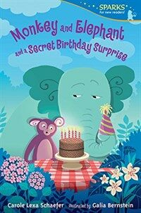 Monkey and Elephant and a Secret Birthday Surprise (Paperback)