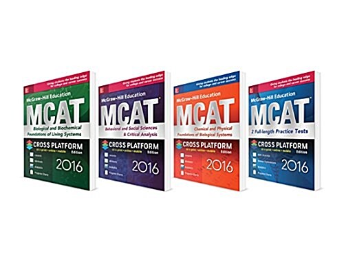 McGraw-Hill Education MCAT 2016 Value Pack (Paperback, 2)