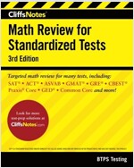 Cliffsnotes Math Review for Standardized Tests 3rd Edition