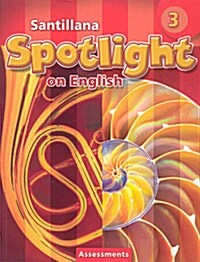 [중고] Santillana Spotlight on English 3: Assessments (Paperback)