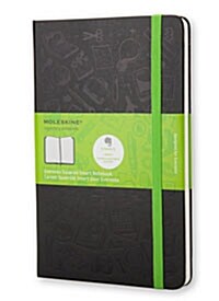 Moleskine Evernote Notebook Pocket Squared Hard Cover Black (Other)