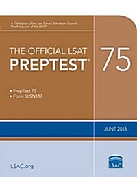 The Official LSAT Preptest 75: (june 2015 LSAT) (Paperback)