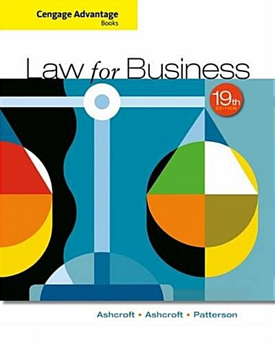 Cengage Advantage Books: Law for Business (Paperback, 19)