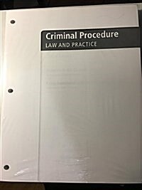 Criminal Procedure: Law and Practice (Loose Leaf, 10)