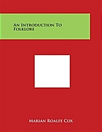An Introduction to Folklore (Paperback)