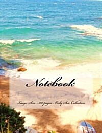 Notebook - Large Size - 100 Pages - Only Sea Collection: Original Design 4 (Paperback)