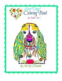 Love Dogs Coloring Book for Adults (Paperback)