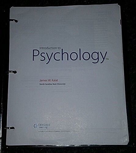 Introduction to Psychology (Loose Leaf, 11)
