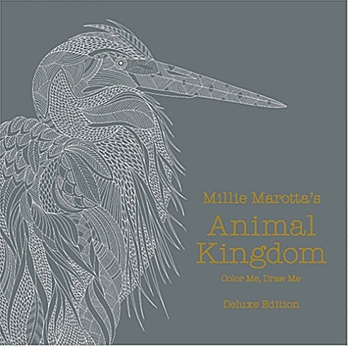 [중고] Millie Marotta‘s Animal Kingdom: Color Me, Draw Me (Hardcover, Deluxe)